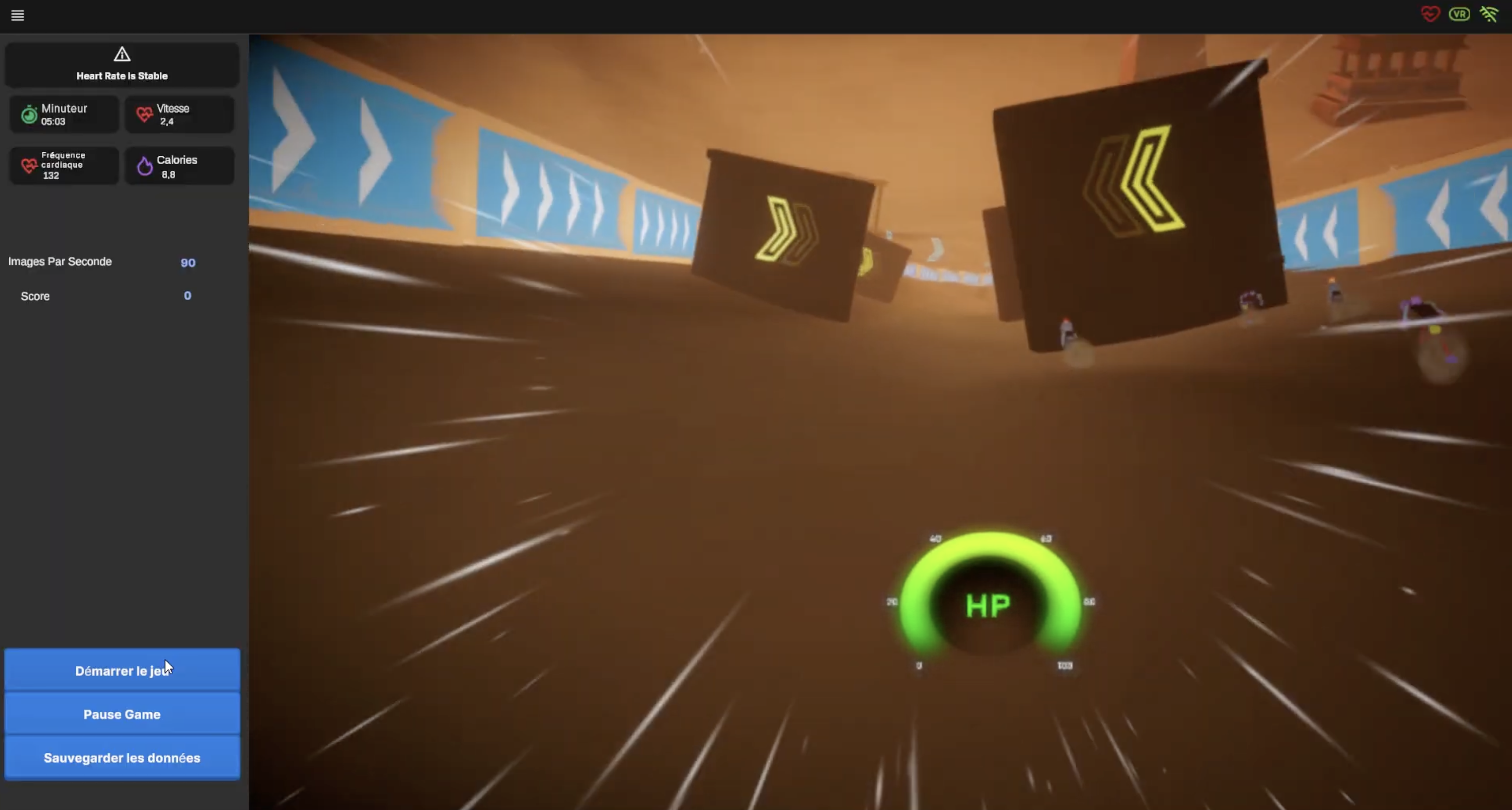 Running VR