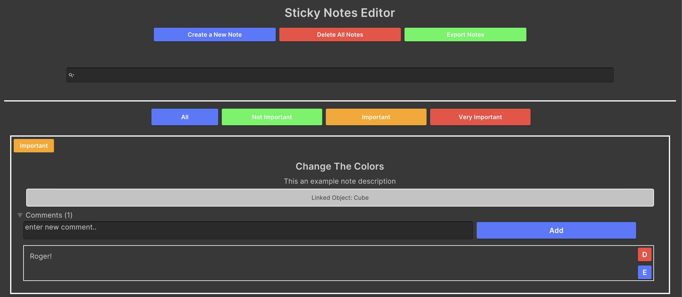 Sticky Notes Collaboration Tool